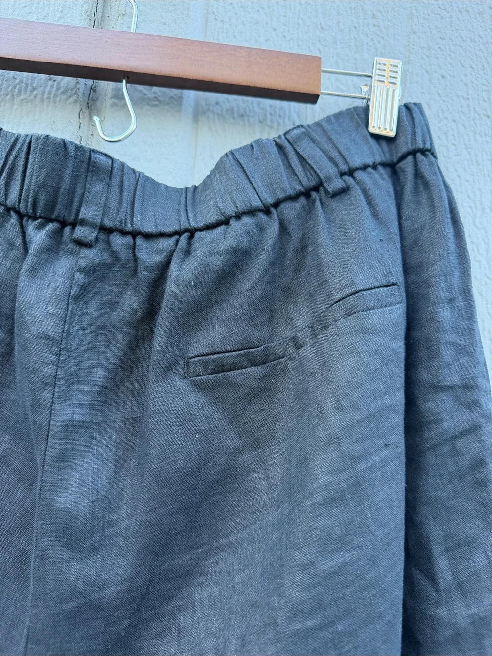 Quince European Linen Trousers Pants Size: 14